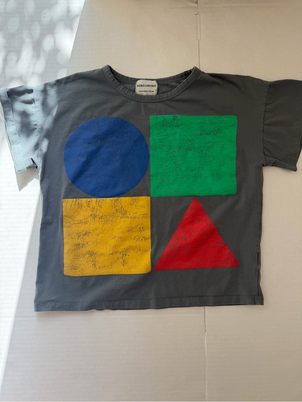 Bobo Choses Geometric Shapes Graphic Tee 10-11Y 148cm